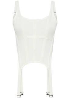 Dion Lee ribbed combat corset