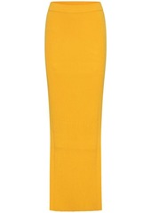 Dion Lee ribbed-knit maxi skirt