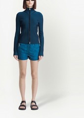Dion Lee ribbed-knit zip-up cardigan