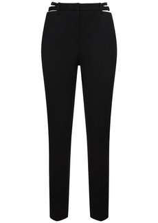 Dion Lee Tailored Stretch Wool Straight Pants