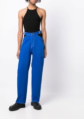 Dion Lee Y-Front straight-leg jeans