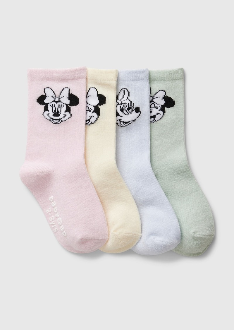 babyGap | Disney Minnie Mouse Crew Socks (4-Pack)