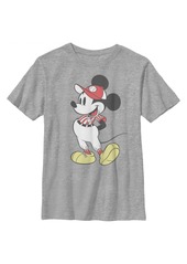 Disney Boy's Mickey & Friends Mickey Mouse Baseball Player Child T-Shirt