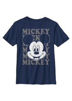 Disney Boy's Mickey & Friends Mickey Mouse Repeating Name Child T-Shirt
