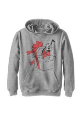 Disney Boy's Mickey & Friends This Years Present Is Pluto Child Pull Over Hoodie