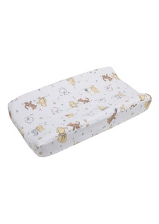 Disney Classic Winnie the Pooh Quilted Changing Pad Cover - Light Beige