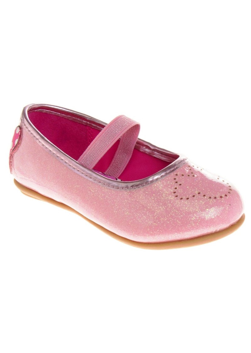Disney Little Girls Minnie Mouse Flat Shoes - Pink