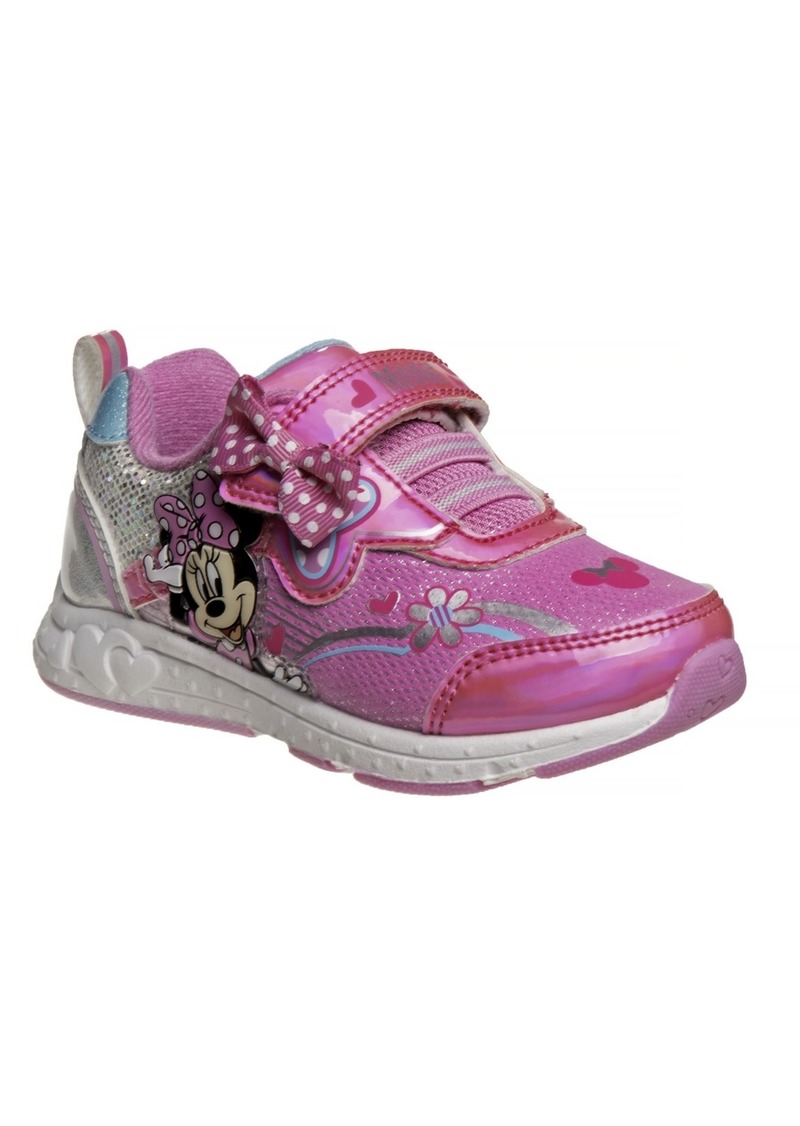Disney Little Girls Minnie Mouse Sneakers - Fuchsia