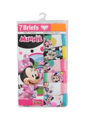 Disney Minnie Toddler Girl 7Pack Underwear - Assorted