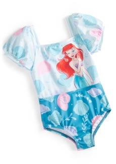 Disney Princess Toddler Girls The Little Mermaid One-Piece Swimsuit - Green