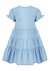 Disney Toddler & Little Girls The Little Mermaid Cotton Chambray Dress - Light Wash