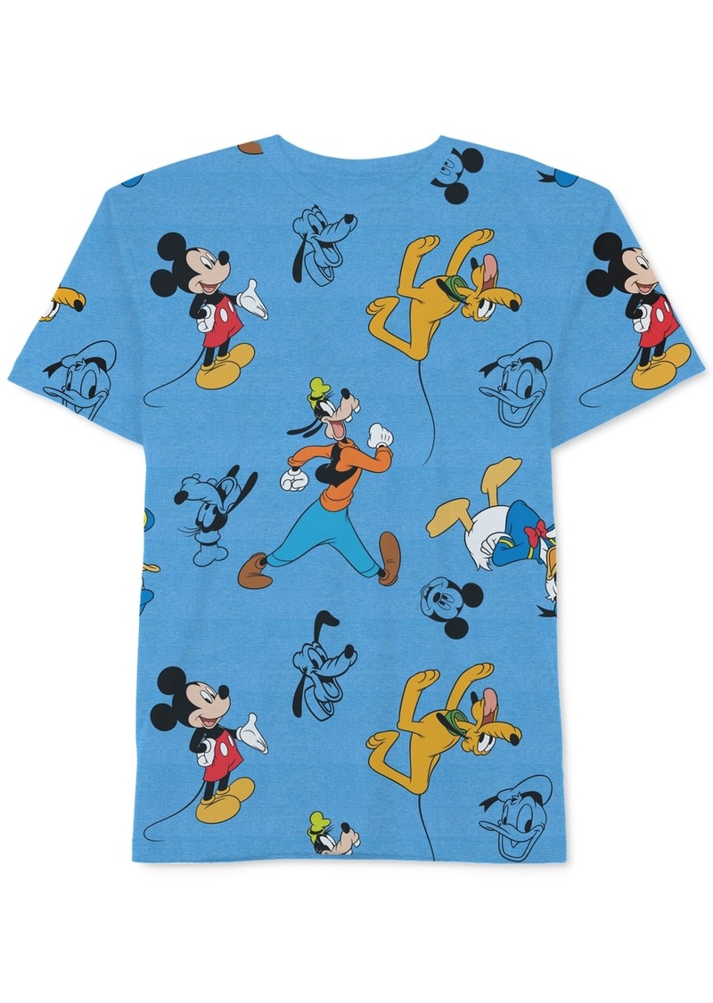 Disney Toddler Boys Mickey & Friends Graphic T-Shirt - Blue Heather