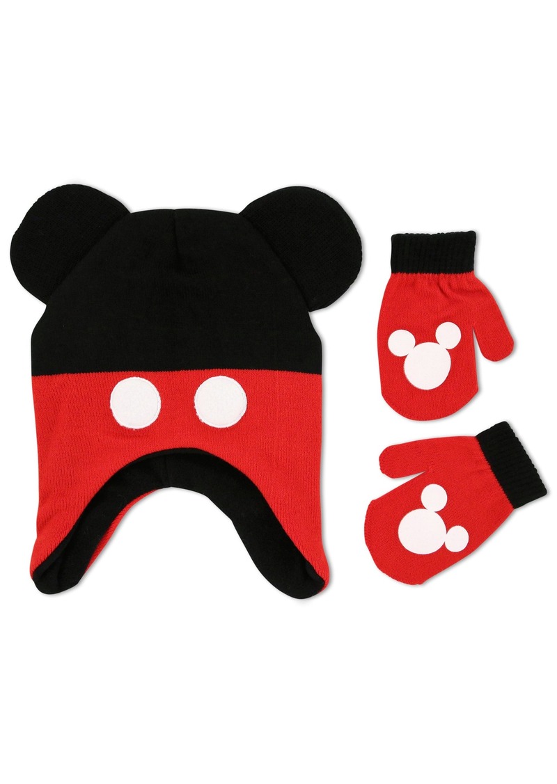 mickey mouse winter hat with ears