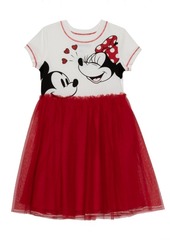 Disney Little Girls Laugh a Lot Dress with Mesh Skirt