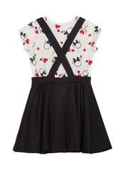 Disney Toddler Girls Minnie Hearts Short Sleeve T-shirt and Dress, 2 Pc. Set - Black