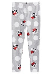 Disney Little Girls Minnie Mouse Dot Leggings