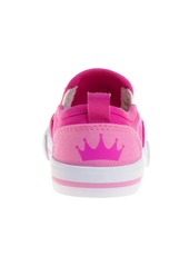 Disney Toddler Girls Princess Slip On Canvas Sneakers - Pink