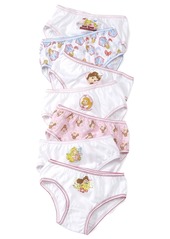Disney's Princesses 7-Pack Cotton Underwear, Little Girls & Big Girls