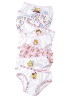 Disney's Princesses 7-Pack Cotton Underwear, Little Girls & Big Girls - Princess