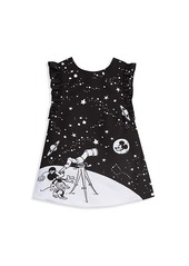 Disney Little Girl's Mickey & Minnie Mouse-Print Shift Dress