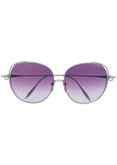DITA Arohz oversize round-frame sunglasses