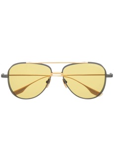 DITA tinted-lens pilot-frame sunglasses