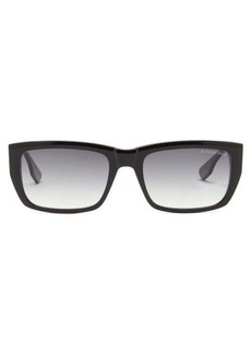 Dita Eyewear - Alican Square Acetate And Metal Sunglasses - Mens - Black