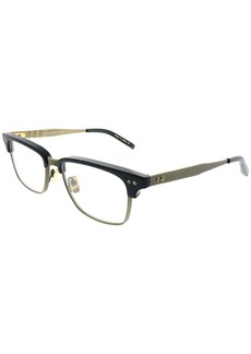 Dita Statesman Three DRX-2064-E-NVY-GLD-55 Unisex Rectangle Eyeglasses 55mm