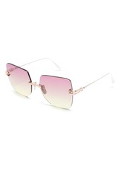 DITA Embra titanium rimless sunglasses