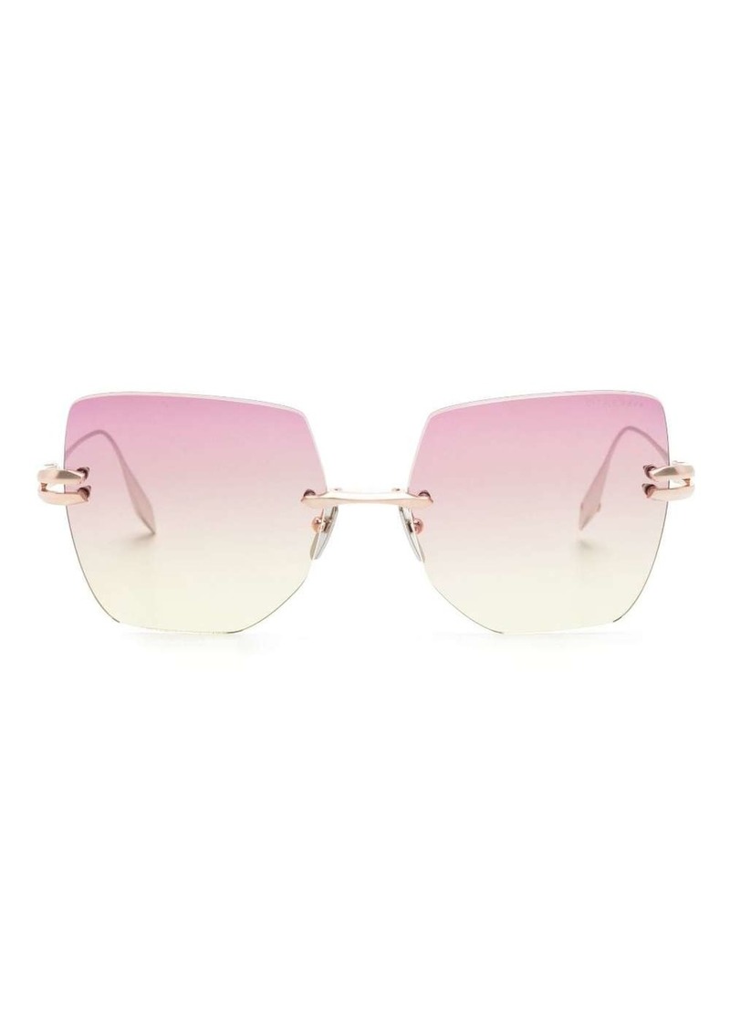 DITA Embra titanium rimless sunglasses