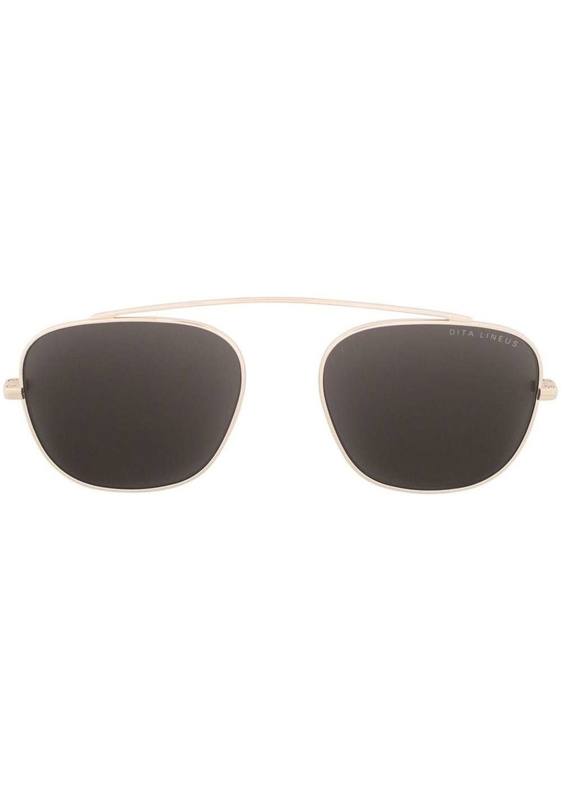 DITA square-frame tinted sunglasses