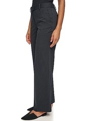 DKNY Baxter Front Fly Extend Tab Wide Leg Trousers