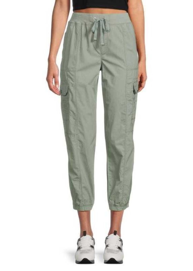 DKNY Cargo Cropped Joggers