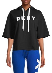 DKNY Chenille Logo Hoodie