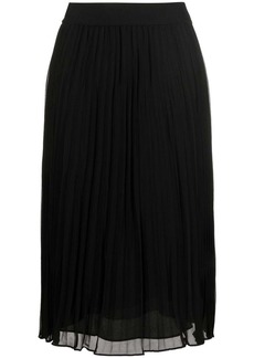 DKNY chiffon midi skirt