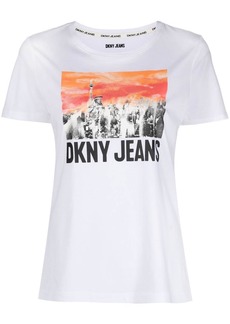 DKNY City graphic-print T-shirt
