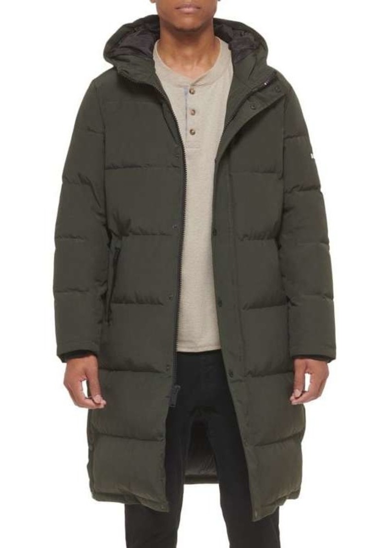 DKNY Classic Fit Quilted Parka Jacket