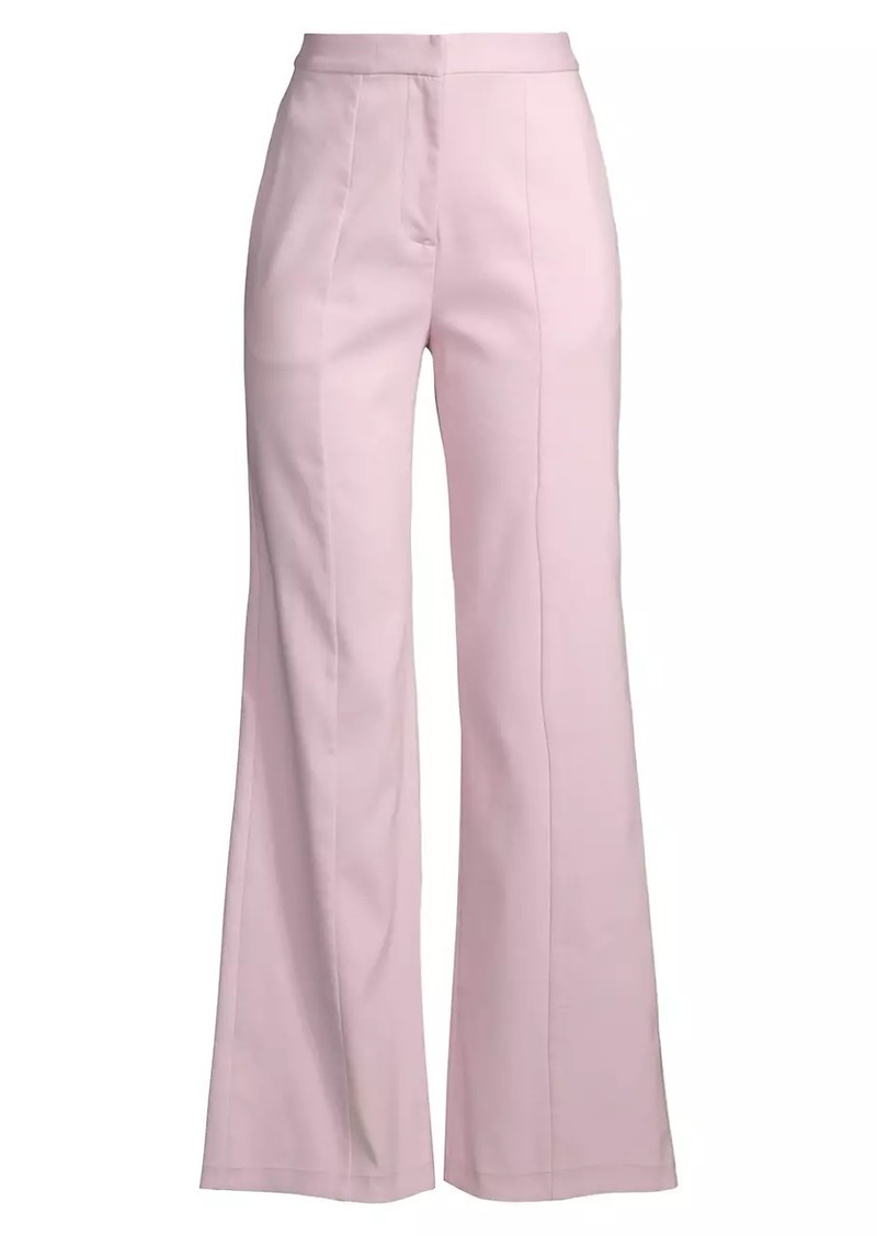 DKNY Cotton Twill Flare Pants