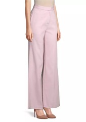 DKNY Cotton Twill Flare Pants