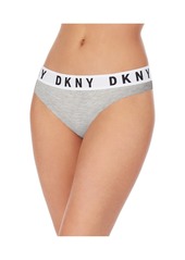 DKNY Cozy Boyfriend Thong DK4529 - Heather Gray