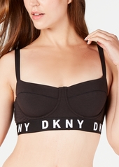 DKNY Cozy Boyfriend Underwire Bra Top DK4521 - White
