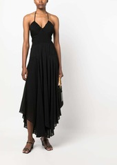 DKNY crinkle rayon maxi dress