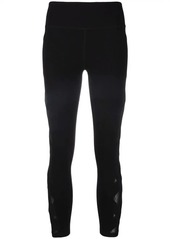 DKNY cropped panelled sports leggings