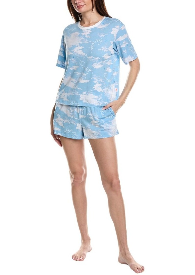 DKNY 2pc Top & Boxer Sleep Set