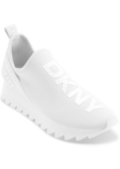 Dkny Abbi Slip-On Logo Sock Sneakers - Bone