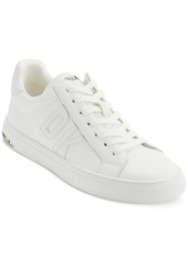 Dkny Abeni Platform Low Top Sneakers - Bright White/ Black