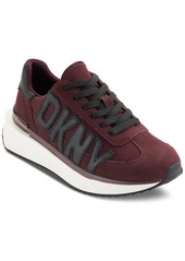 Dkny Arlan Lace-Up Low-Top Sneakers - Bordeaux