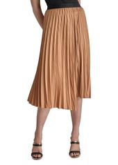 Dkny Asymmetrical Pleated Skirt