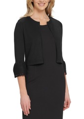 Dkny Bell-Sleeve Open-Front Cardigan