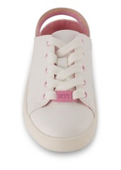 Dkny Little Girls Sling Back Mule Sneakers - White